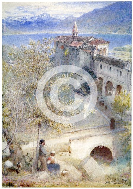 'Locarno, Lake Maggiore', 1905. Artist: Albert Goodwin