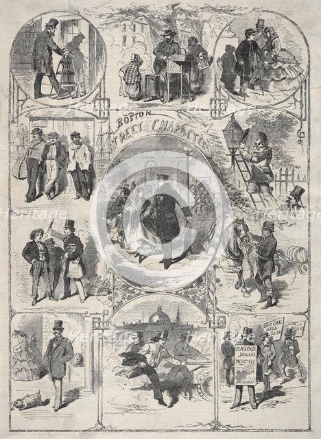 Boston Street Characters, 1859. Creator: Winslow Homer (American, 1836-1910).