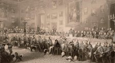 The Waterloo Banquet at Aspley House June 18, 1836 . Creator: Greatbach, William (active 1827-1859).