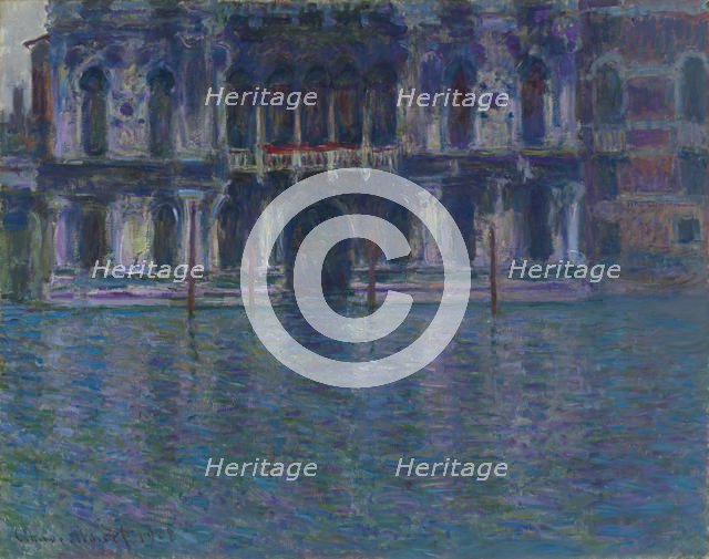 Palazzo Contarini, 1908. Creator: Monet, Claude (1840-1926).