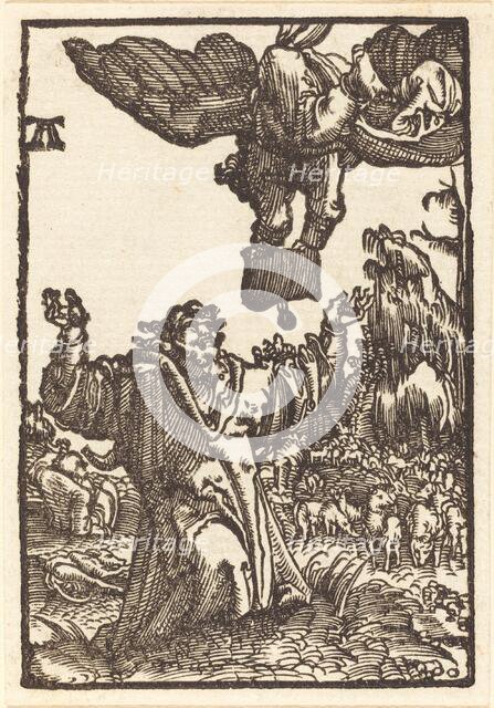 Annunciation to Joachim, c. 1513. Creator: Albrecht Altdorfer.