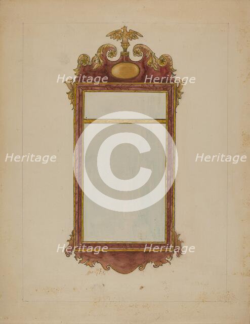 Mirror, 1935/1942. Creator: Unknown.