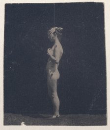 Unidentified Model, 1884. Creator: Thomas Eakins.