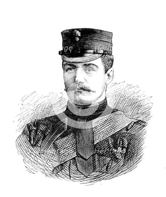 The late Lieutenant R. H. Elwes, Grenadier Guards, 1881. Creator: Unknown.