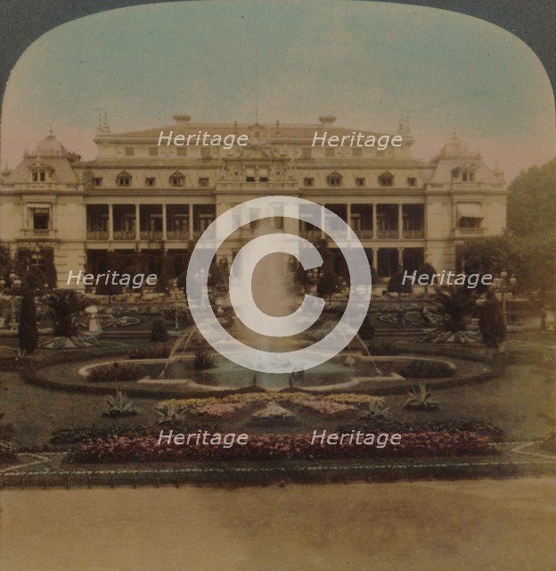 'Palm Gardens, Frankfort, Germany', 1894. Artists: Elmer Underwood, Bert Elias Underwood.