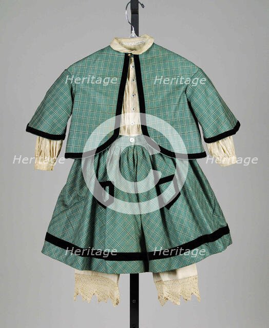 Ensemble, American, 1865-70. Creator: Unknown.