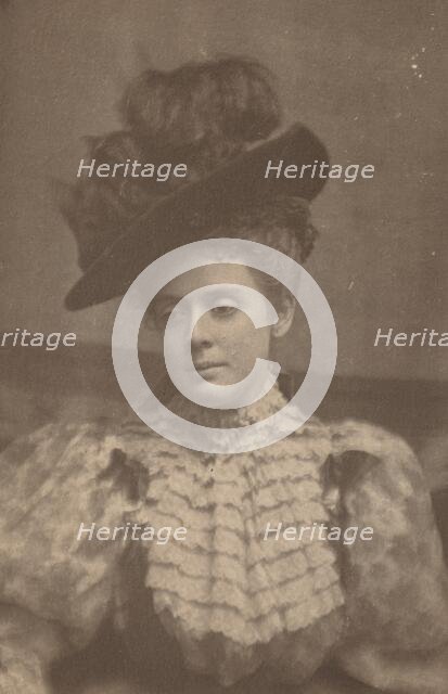 Woman, c. 1900. Creator: Joseph Turner Keiley.