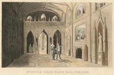 'Dr Syntax Visits Eaton Hall, Cheshire', 1820. Artist: Thomas Rowlandson.