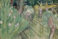 Ballet Scene, 1886. Creator: Toulouse-Lautrec; Henri; de (1864-1901).