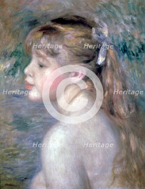 'Head of a Child', 1892.  Artist: Pierre-Auguste Renoir