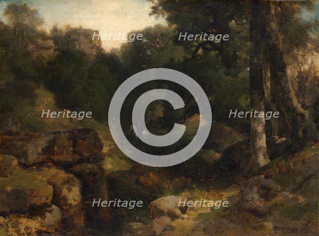 The Dell, 1878. Creator: Thomas Moran (American, 1837-1926).