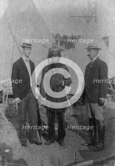 Geronimo...at Pan-American Exposition, Buffalo, New York, 1901 Creator: Frances Benjamin Johnston.