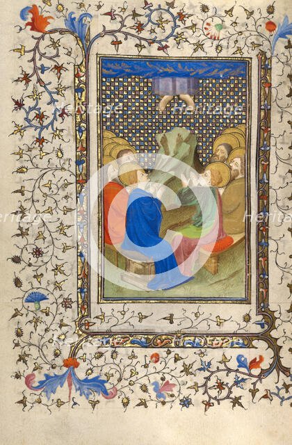 The Ascension; Book of Hours, about 1410. Creator: Unknown.
