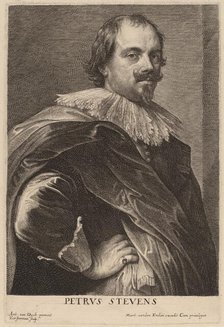Petrus Stevens, probably 1626/1641. Creator: Lucas Vorsterman.