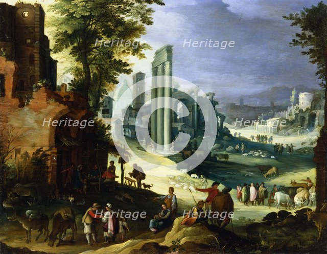 View of Rome, c1574-1626. Creator: Paul Brill.