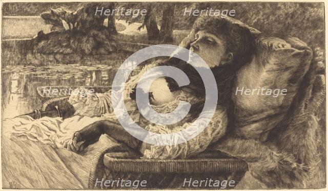 Summer Evening (Soiree d'ete), 1882. Creator: James Tissot.