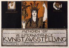 VII International Art Exhibition, Munich 1897 , 1897. Creator: Stuck, Franz, Ritter von (1863-1928).