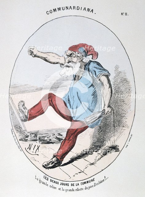 'Les Beaux Jours de la Commune', 1871. Artist: Anon