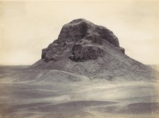 Pyramid at Dahshûr, ca. 1857. Creator: Francis Frith.