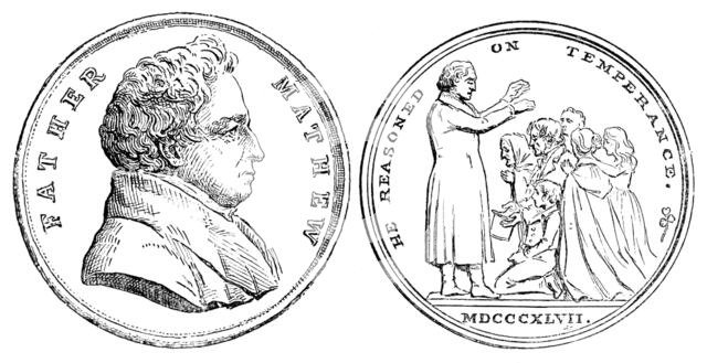 Father Mathew Temperance Medal, 1890. Creator: Unknown.