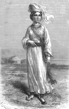 ''Girl of Bokhara; Notes on Western Turkistan', 1875. Creator: Unknown.