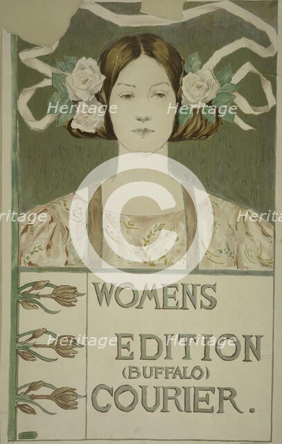 Womens edition (Buffalo) courier, c1893 - 1897. Creator: Unknown.