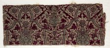 Velvet Textile, late 15th century. Creator: Unknown.
