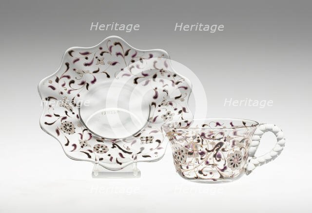 Cup, France, c. 1900. Creator: Émile Gallé.
