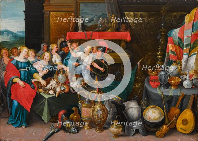 Achilles Discovered by Ulysses Among the Daughters of Lycomedes. Creator: Baellieur, Cornelis de, the Elder (1607-1671).