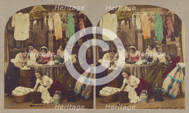 Samadi des ouvriere, about 1865. Creator: Unknown.