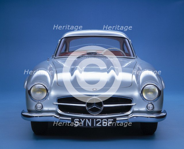 1957 Mercedes Benz 300SL Gullwing. Artist: Unknown.