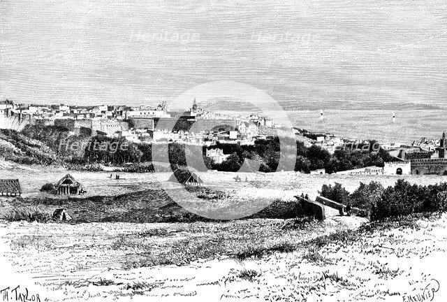 Tangier, Morocco, 1895.Artist: Taylor