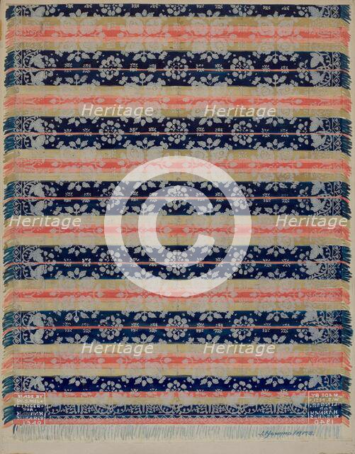 Coverlet, c. 1936. Creator: J. Howard Iams.