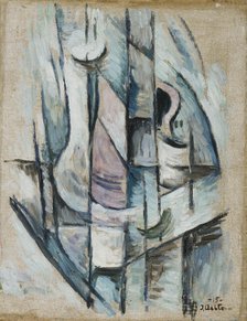 Cubist Still-Life; Cubist Composition, 1915. Creator: Ilmari Aalto.