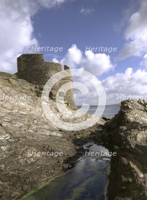 Little Dennis blockhouse, Pendennis Castle, Falmouth, Cornwall, 1998. Artist: N Corrie