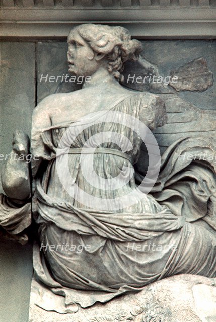 Detail from the Great Frieze of the Pergamon Altar, 180-159 BC. Artist: Unknown