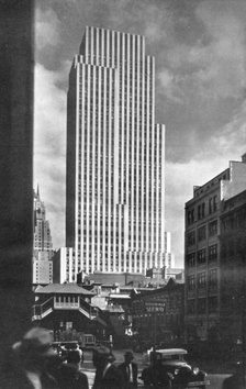 'Daily News Building, New York City', 1933. Artist: Unknown.