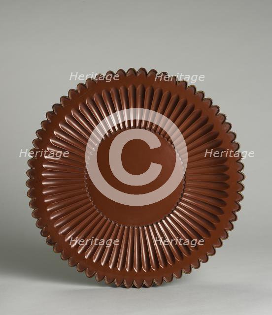 Fluted Tray, 14th Century. Creator: Unknown.