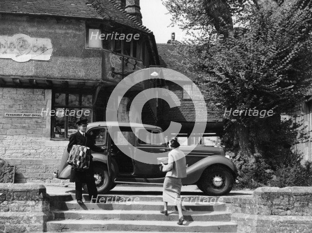 Hillman Hawk, Penshurst, Kent, 1937. Artist: Unknown