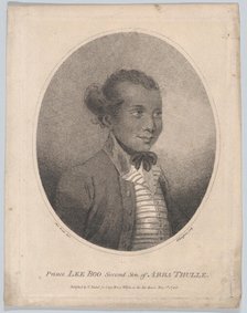 Prince Lee Boo, Second Son of Abba Thulle, May 1, 1788. Creator: Henry Kingsbury.