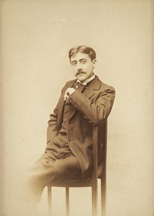 Marcel Proust, 1895. Creator: Wegener, Otto (1849-1924).