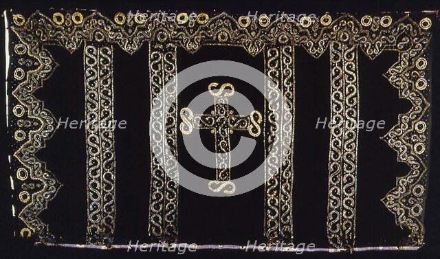 The Stafford Altar Frontal, England, 1620/40 (appliquéd areas: late 17th century). Creator: Unknown.