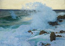 Sea surf, 1918. Creator: Spaun, Paul, Ritter von (1876-1932).