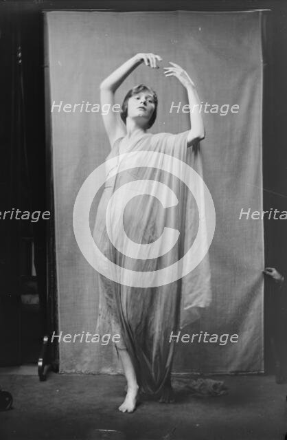 Miss Margaret McKenzie, 1919 Oct. Creator: Arnold Genthe.