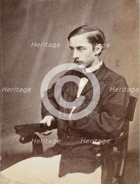 Captain Stanley, Grenadier Guards, A.D.C., 1858-61. Creator: Unknown.