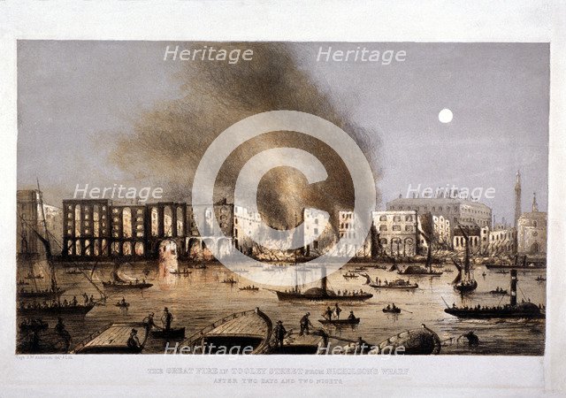 Tooley Street, Bermondsey, London, 1861. Artist: JW Anderson