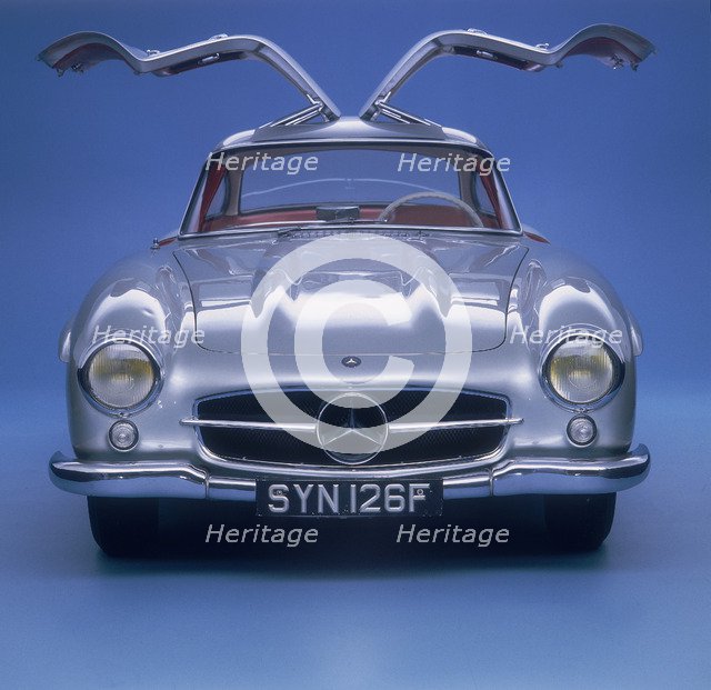 1957 Mercedes Benz 300 SL Gullwing. Artist: Unknown