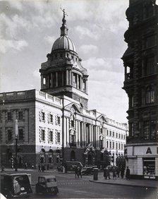 Old Bailey, Central Criminal Court, London, c1941. Artist: Anon