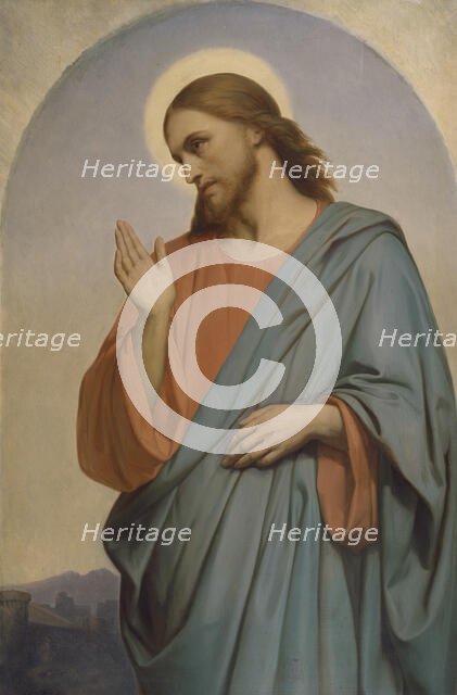 Christ Weeping Over Jerusalem, 1851. Creator: Ary Scheffer.