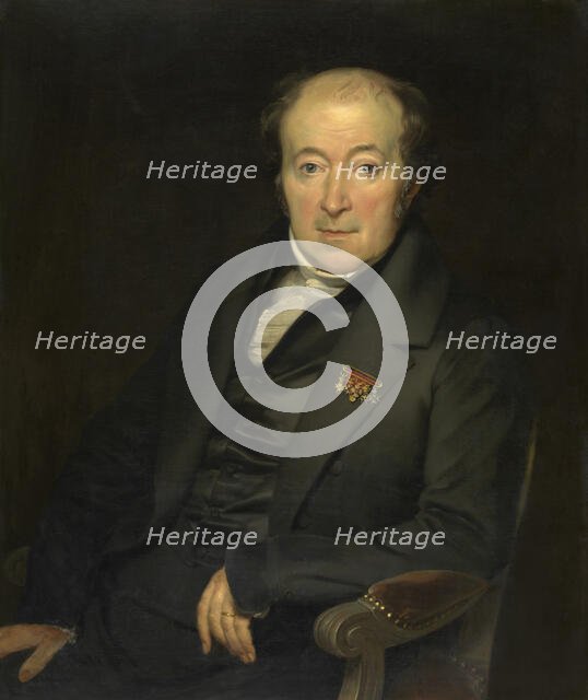 The Painter Mattheus Ignatius van Bree, 1849. Creator: Antoon Van Ijsendijck.